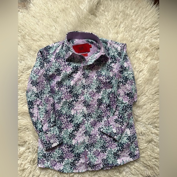 Floral Button-Up Shirt - Picture 4 of 5